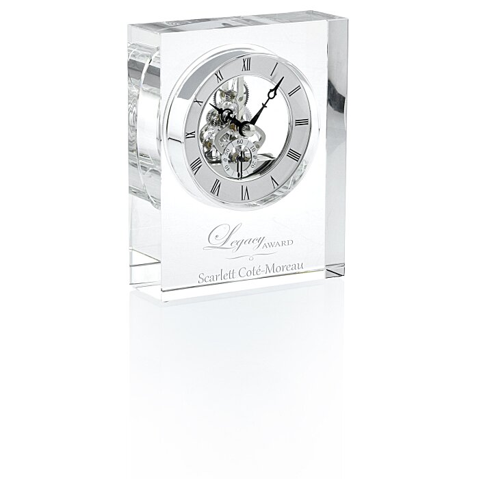 Custom Grandeur Clock Award