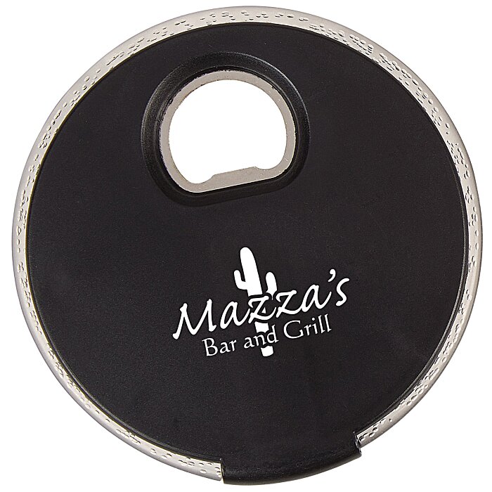 Custom LED Coaster with Bottle Opener