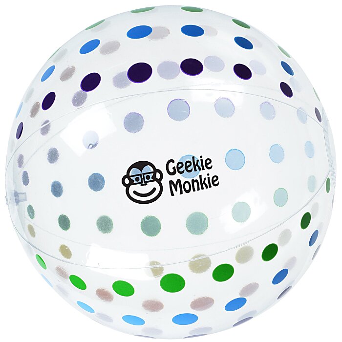 Custom Polka Dot Beach Ball